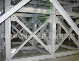 Shockproof steel structure